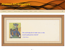 Tablet Screenshot of abstractartsg.org